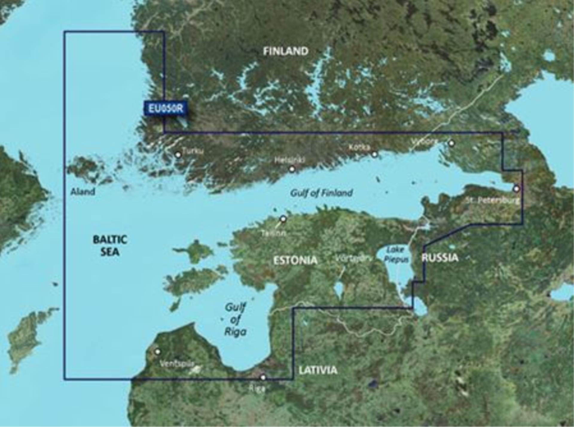 Garmin G2 Vision EU050R Gulfs of Finland & Riga