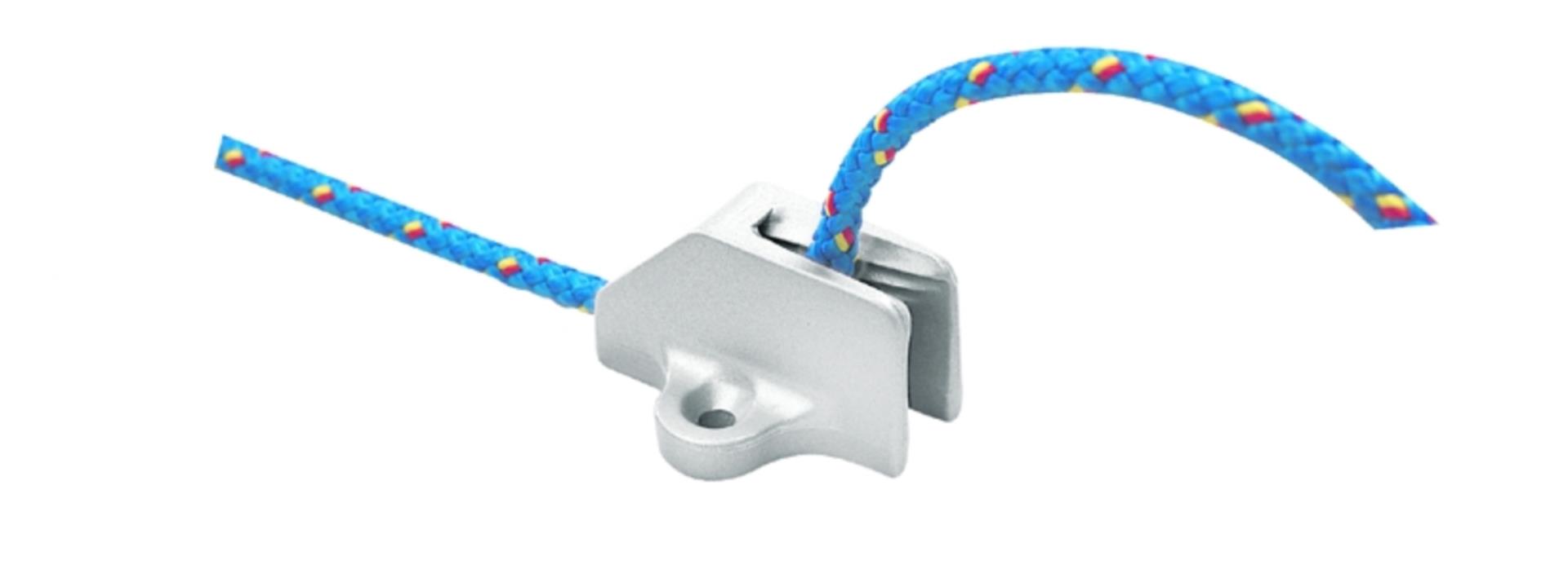 Clamcleat Omegaklemmen für Tau 3-6mm, CL255,Alu-schwarz Clamcleat Omegaklemmen für Tau 3-6mm, CL255,Alu-schwarz