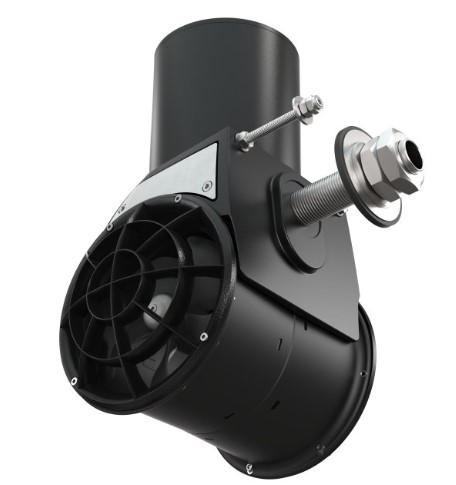 Side-Power Sleipner Heckschraubensystem Typ SX35, 1,8 kW, 45 kgf 