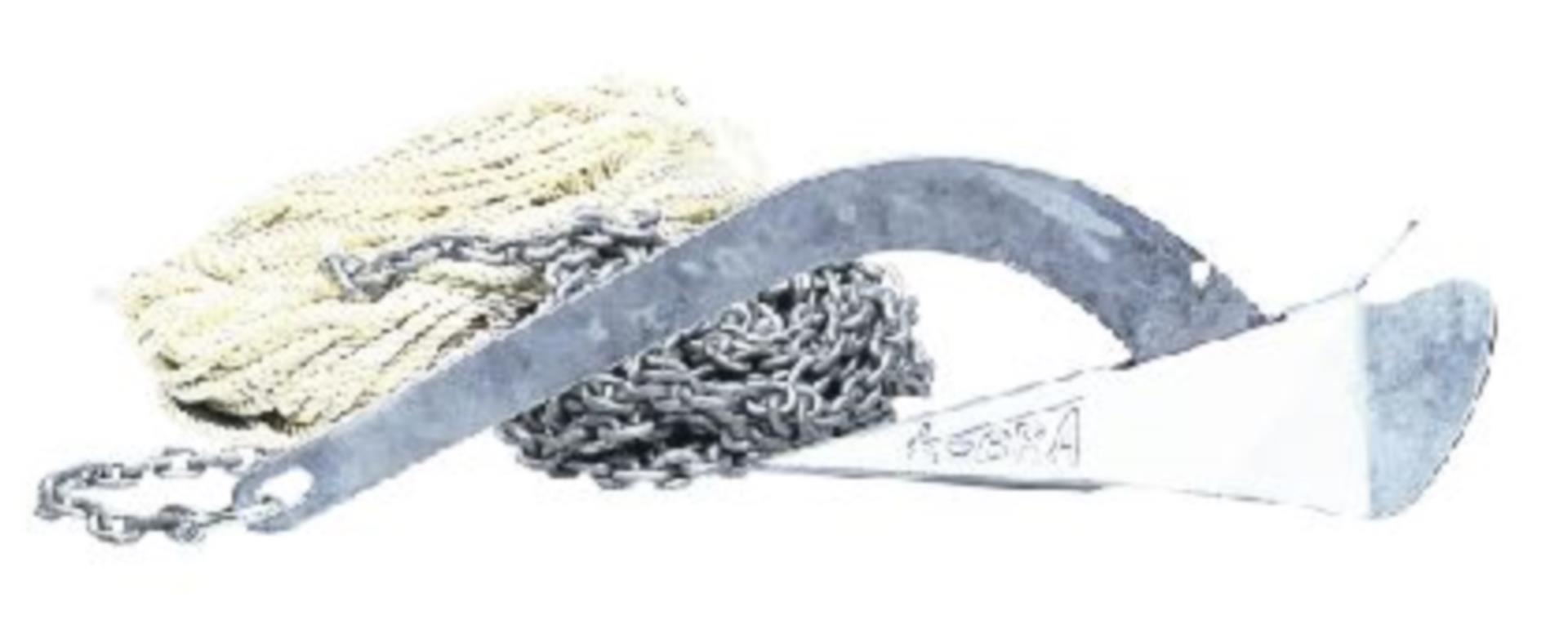 Plastimo Kobra Anker 4 kg (klappbarer Schaft) für Boote bis 6 Meter