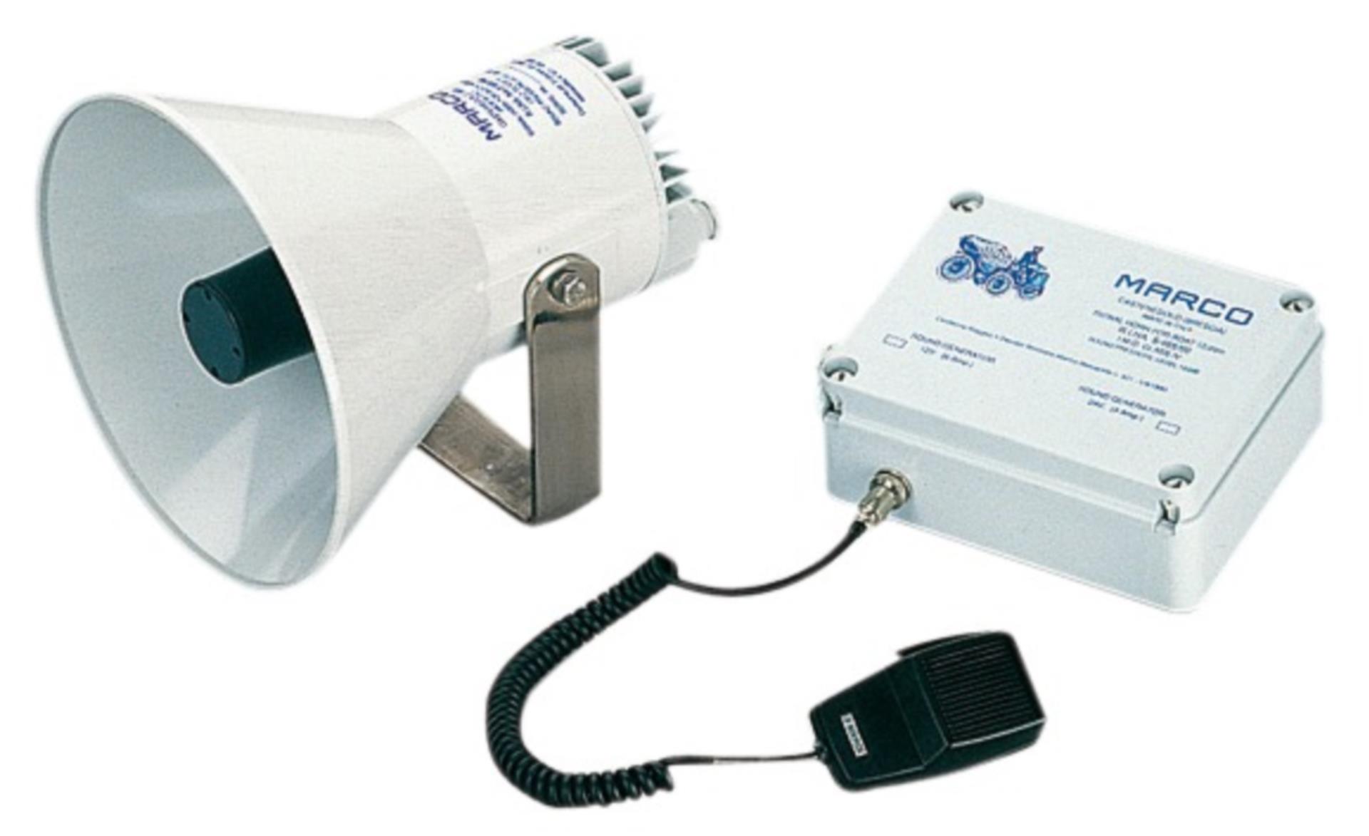 Marco Schallsignalanlage Marco mit Mikrofon, 12 V