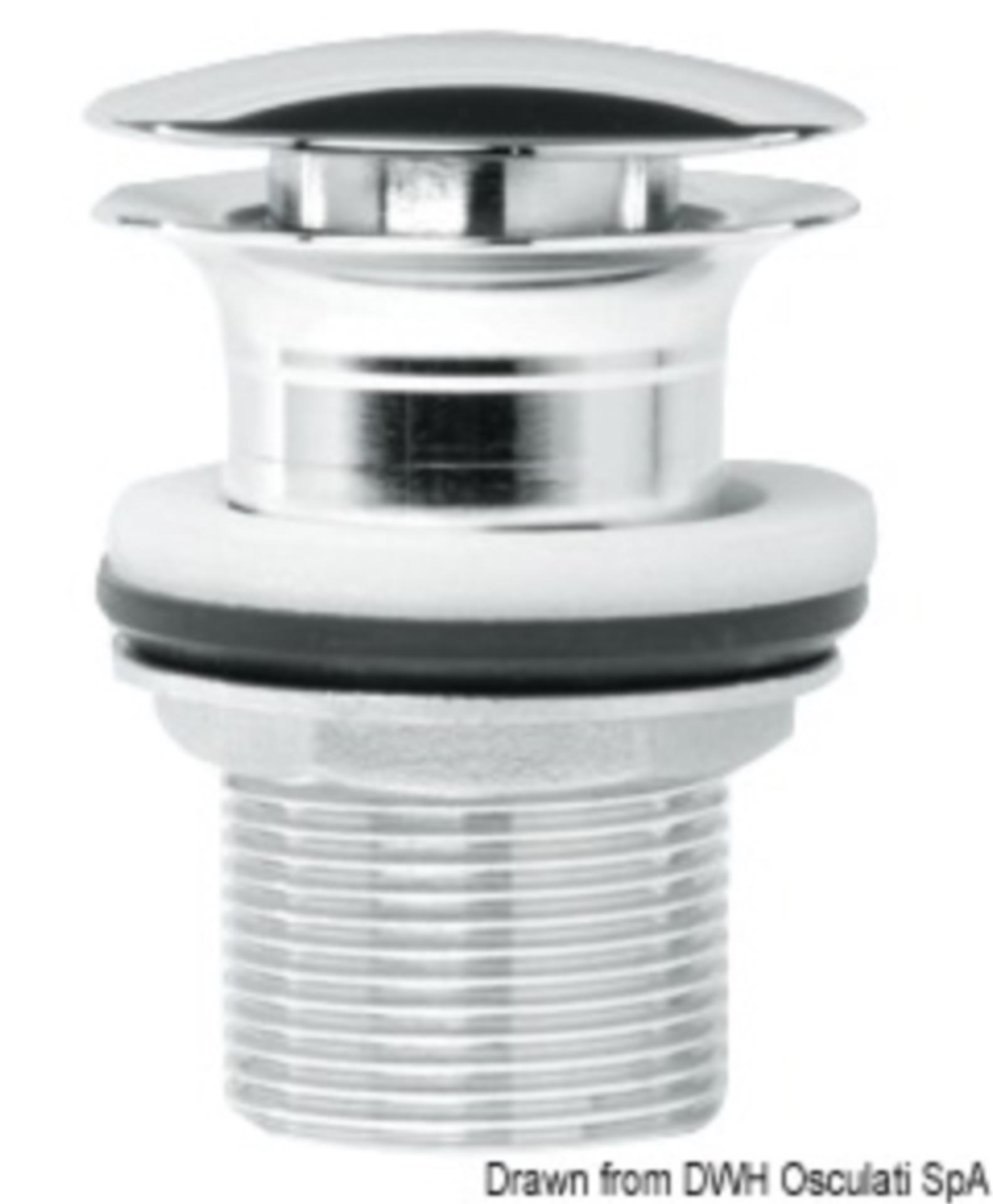 Osculati Ablaufstutzen, Länge 75 mm, 1"1/4 Osculati Ablaufstutzen, Länge 75 mm, 1"1/4