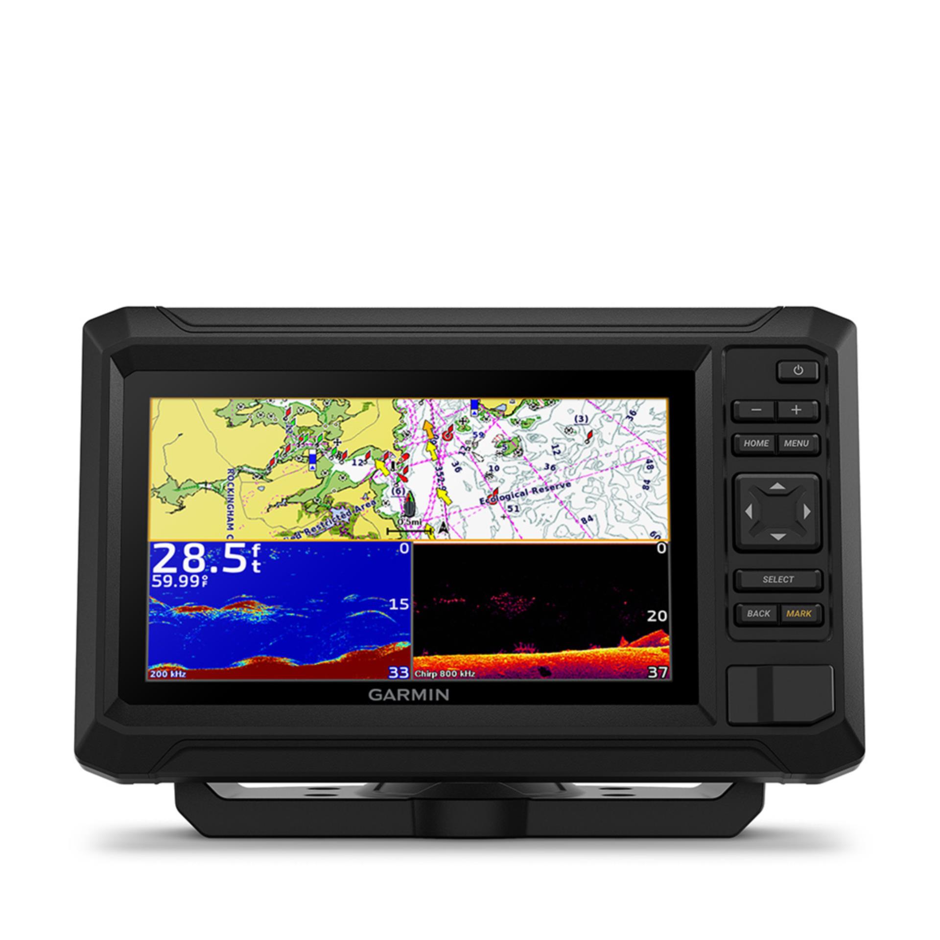Garmin ECHOMAP UHD2 72cv mit GT20 Geber