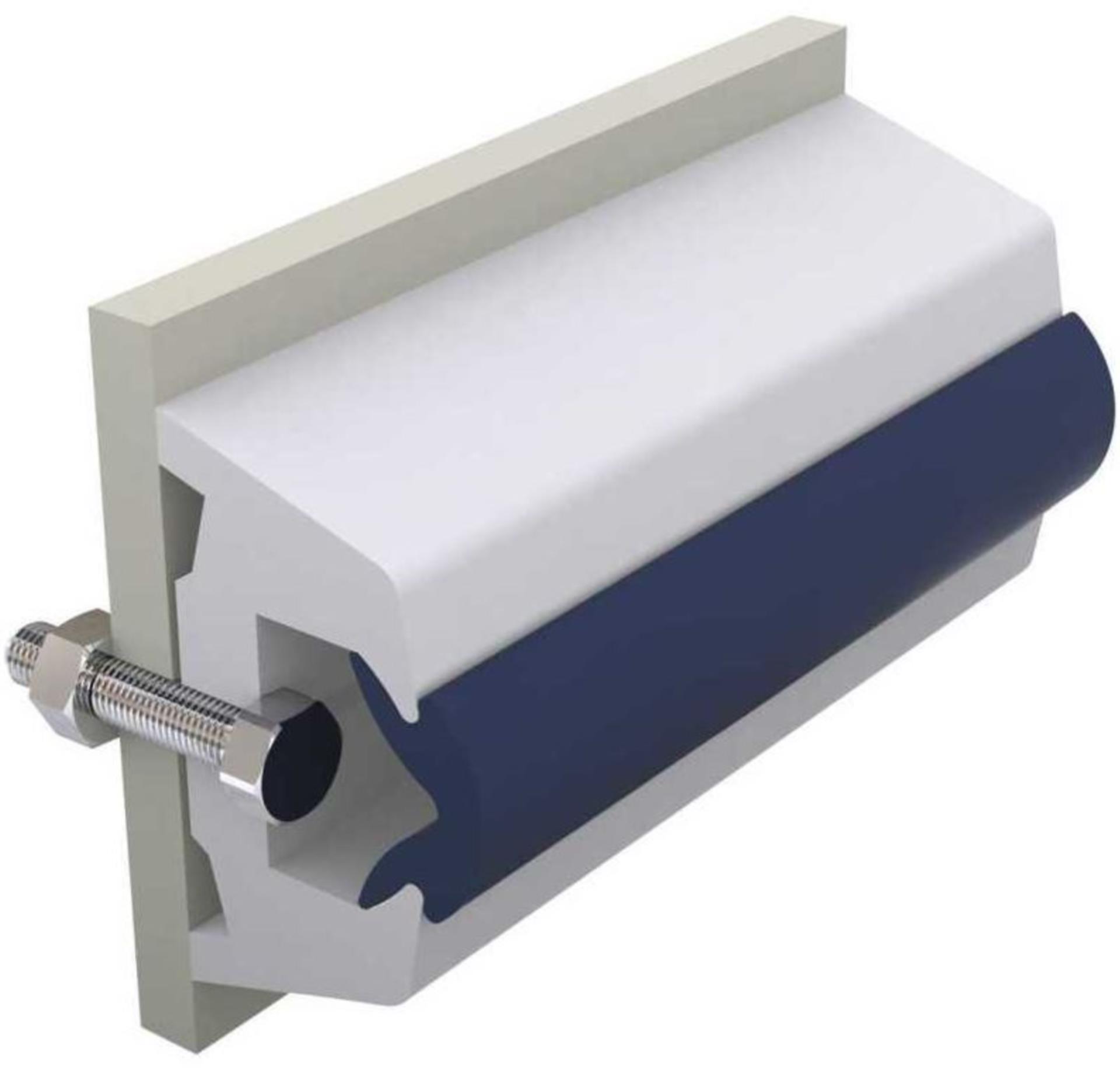 Vetus Trap-Basis-Scheuerleiste 60x38, weiß (20 Meter)