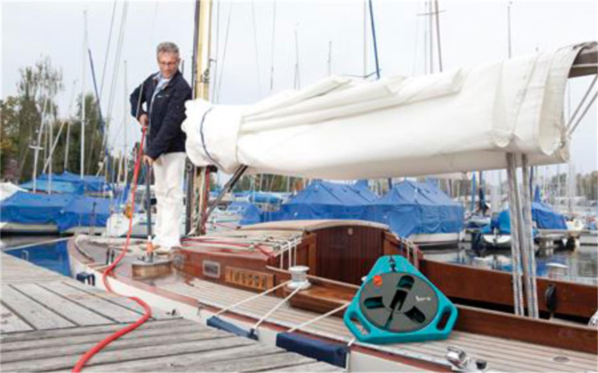 Gardena Classic Roll-fix Flachschlauch