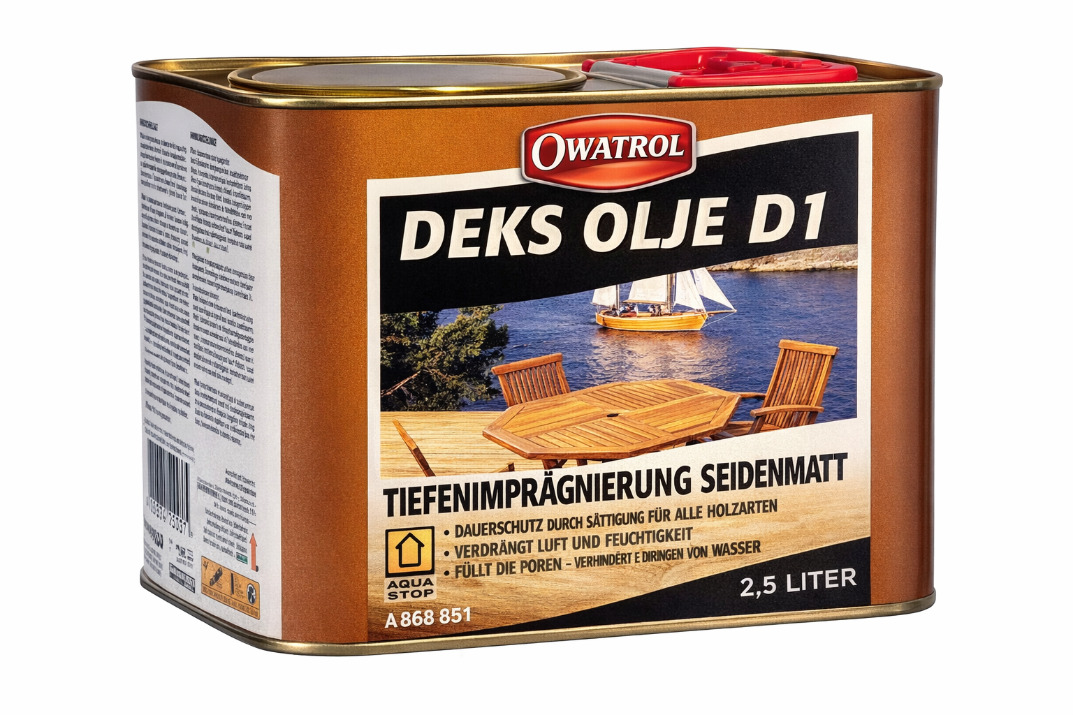 Owatrol Deks Olje D1, 2,5 Liter