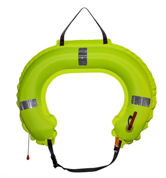 Ocean Safety Jon Buoy Hufeisenrettungsring, Container Hardcase, weiß