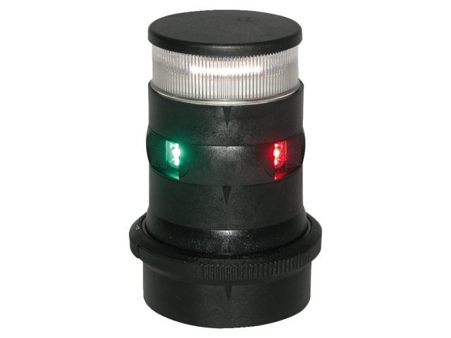 Aqua Signal 34 LED Dreifarben / Anker schwarz, 1,5 W