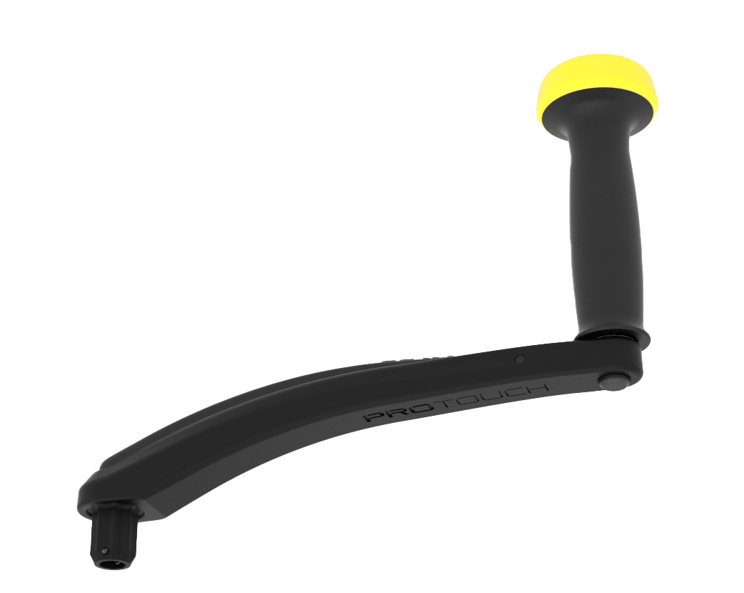 Lewmar One Touch Power Grip Winschkurbel Black, 200 mm