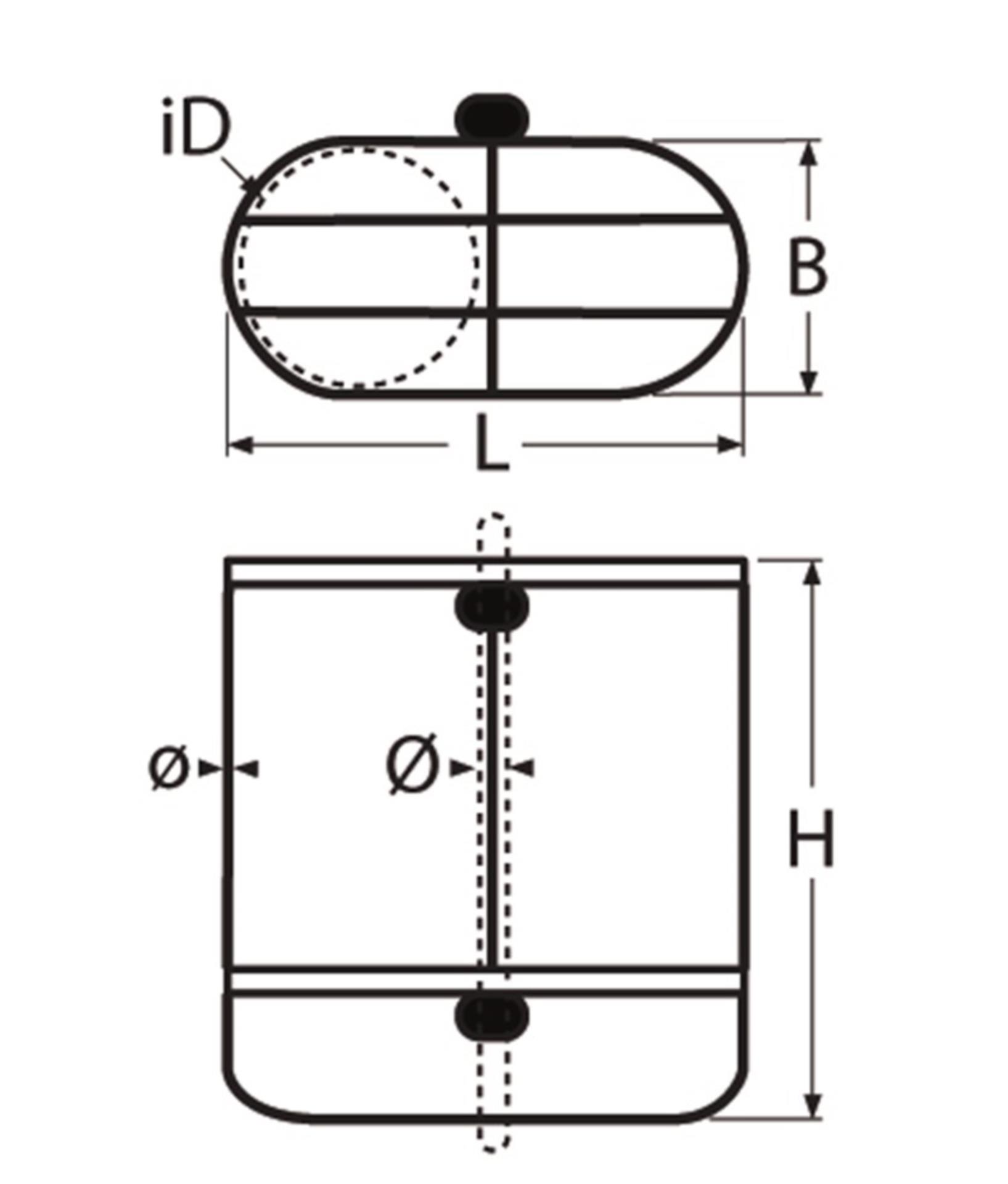 Marinetech Fenderkorb 2-fach, gerade 375 x 320 mm für 190 mmØ Fender Marinetech Fenderkorb 2-fach, gerade 375 x 320 mm für 190 mmØ Fender