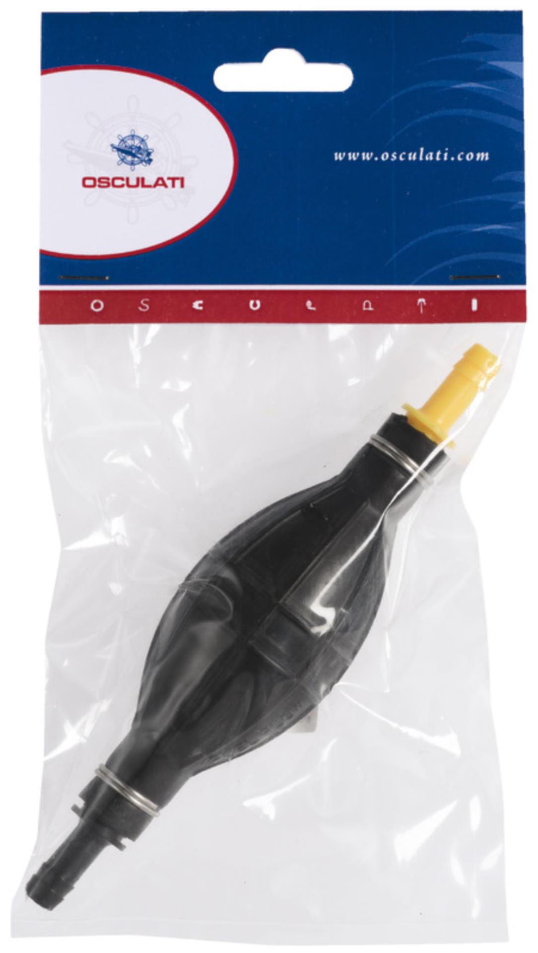 Osculati Pumpball mit Ventilen und Schlauchanschlüssen