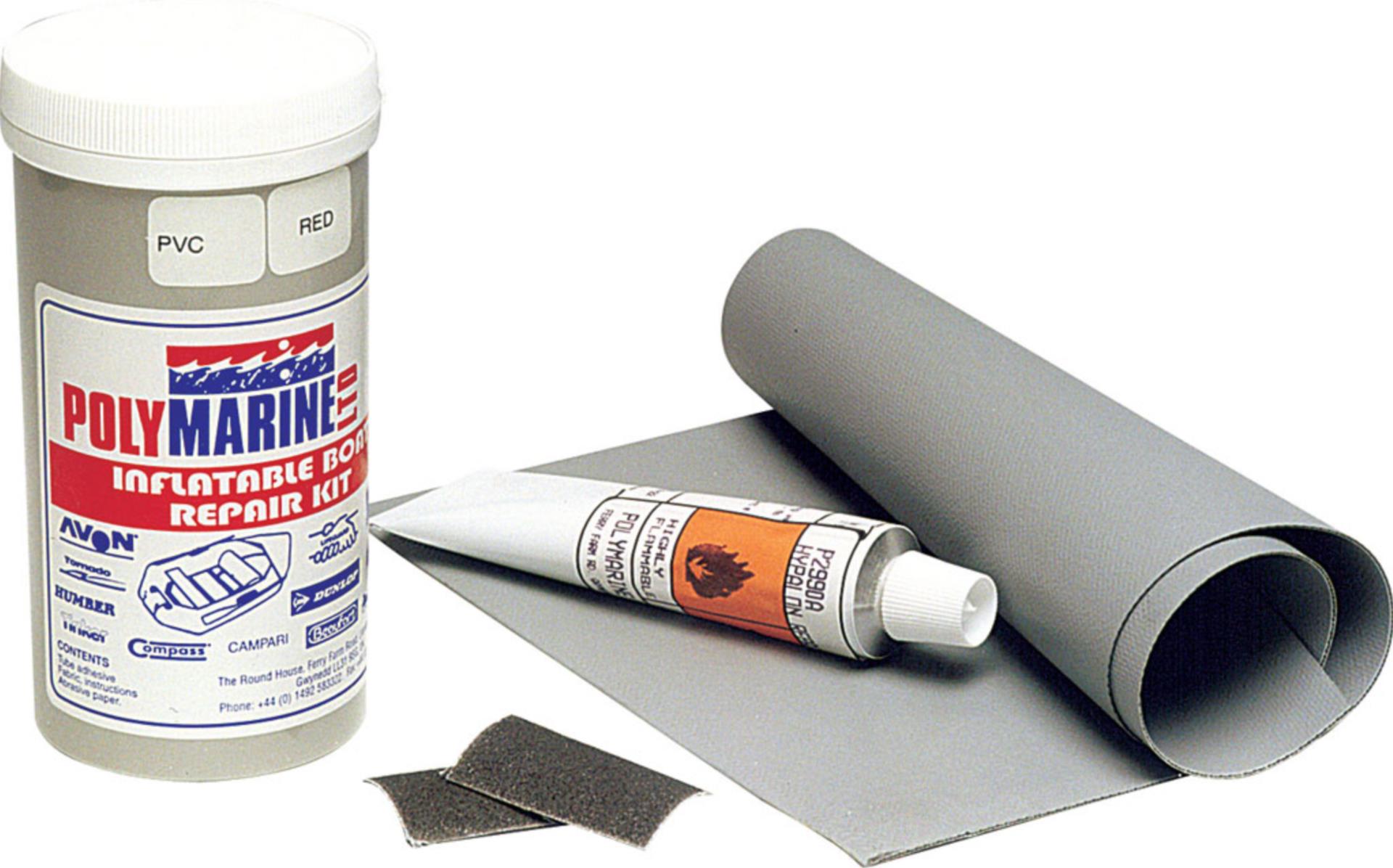 Poly Marine PolyMarine Schlauchboot Reperatur Set, grau für PVC