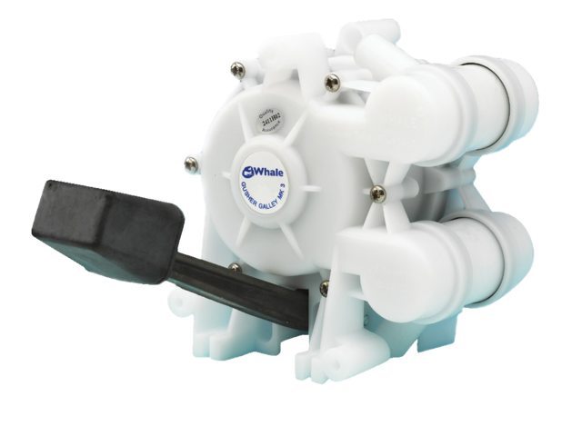 Whale Fuß Wasserpumpe MK3, links