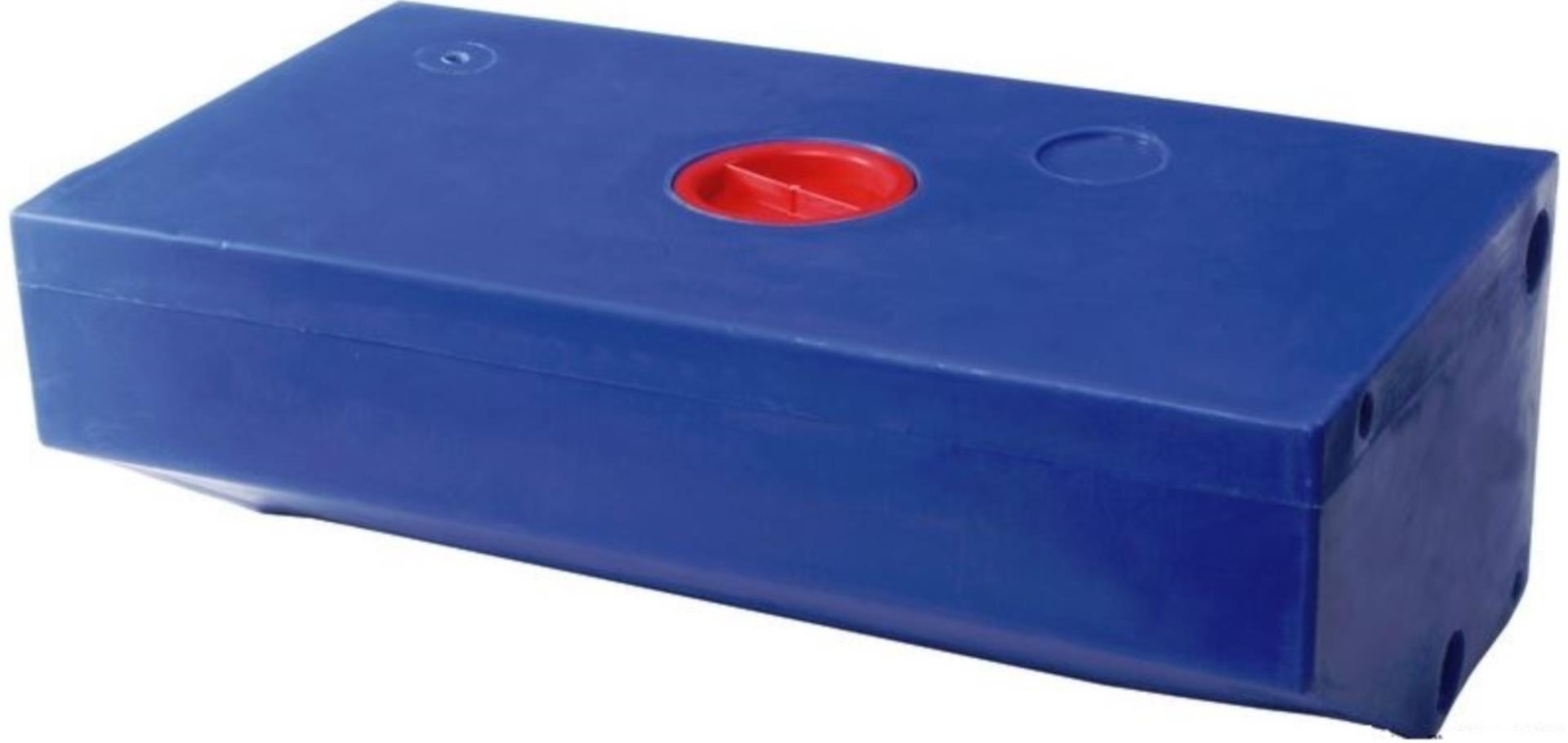 Osculati Fäkalientank abgeschrägt, 75 Liter (430 x 800 x 290 mm)