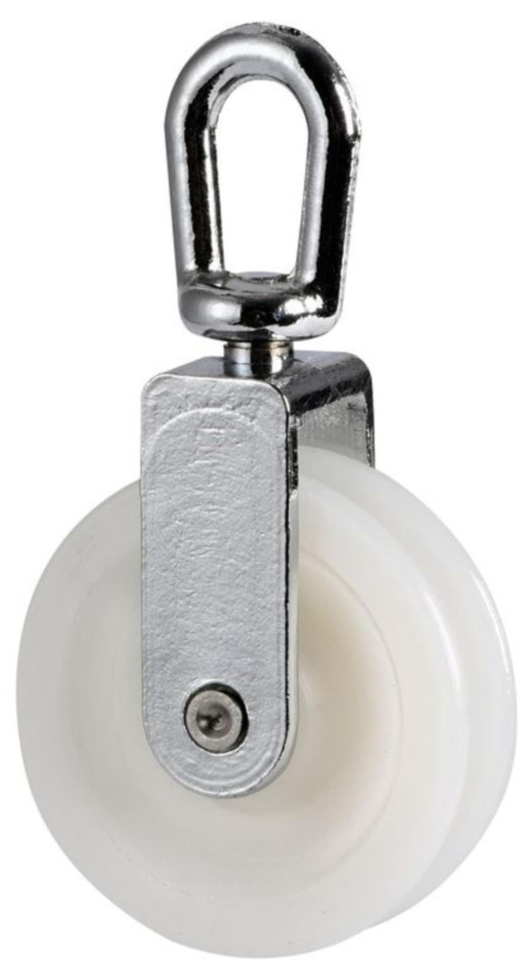 Osculati Steuerseilrolle Unterdeck, mit Wirbel