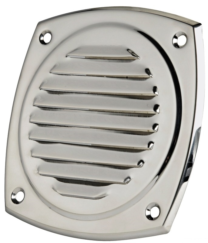 Osculati Lamellenlüfter Edelstahl, 100 x 100 mm