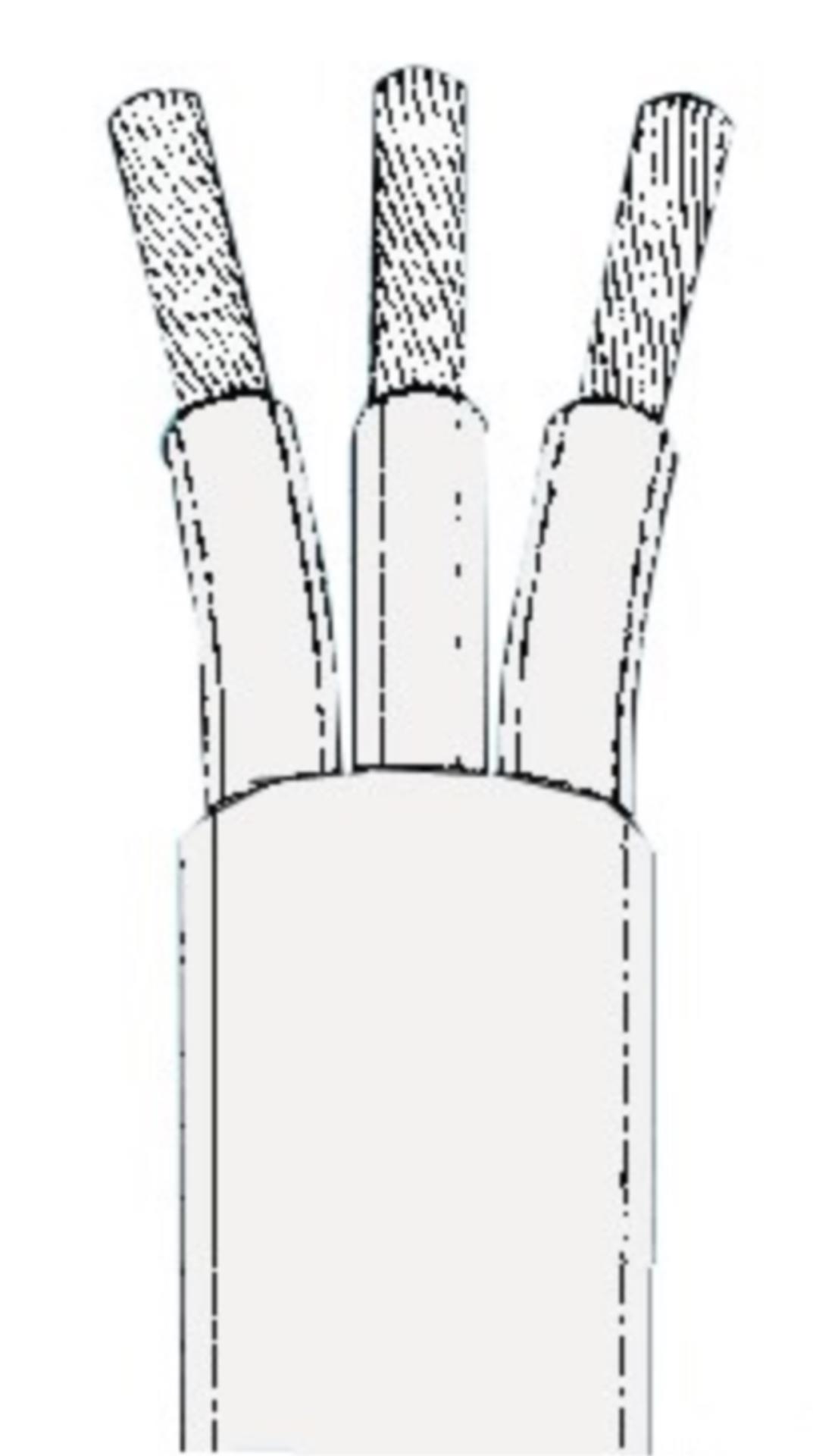 Osculati 3Pol.Kabel 1,5mm²Ø grauer PVC-Mantel