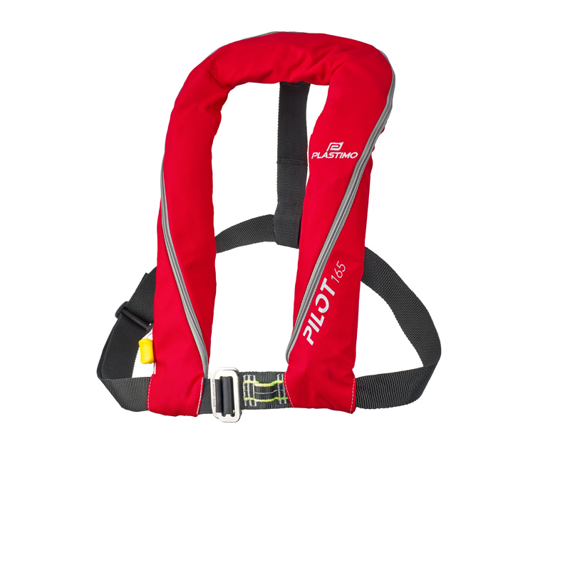 Plastimo Rettungsweste New Pilot 165 N automatisch mit D-Ring, rot