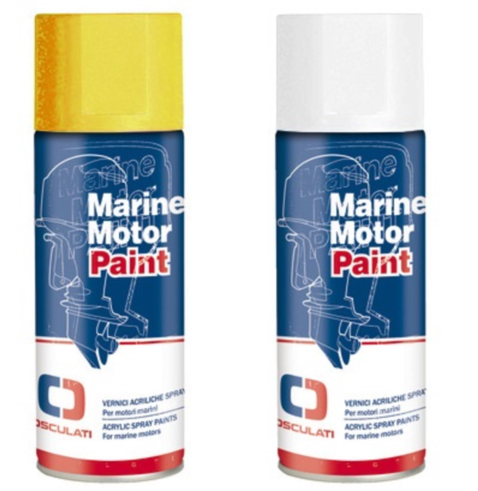 Acryl Spray für Caterpillar weiß, 400 ml