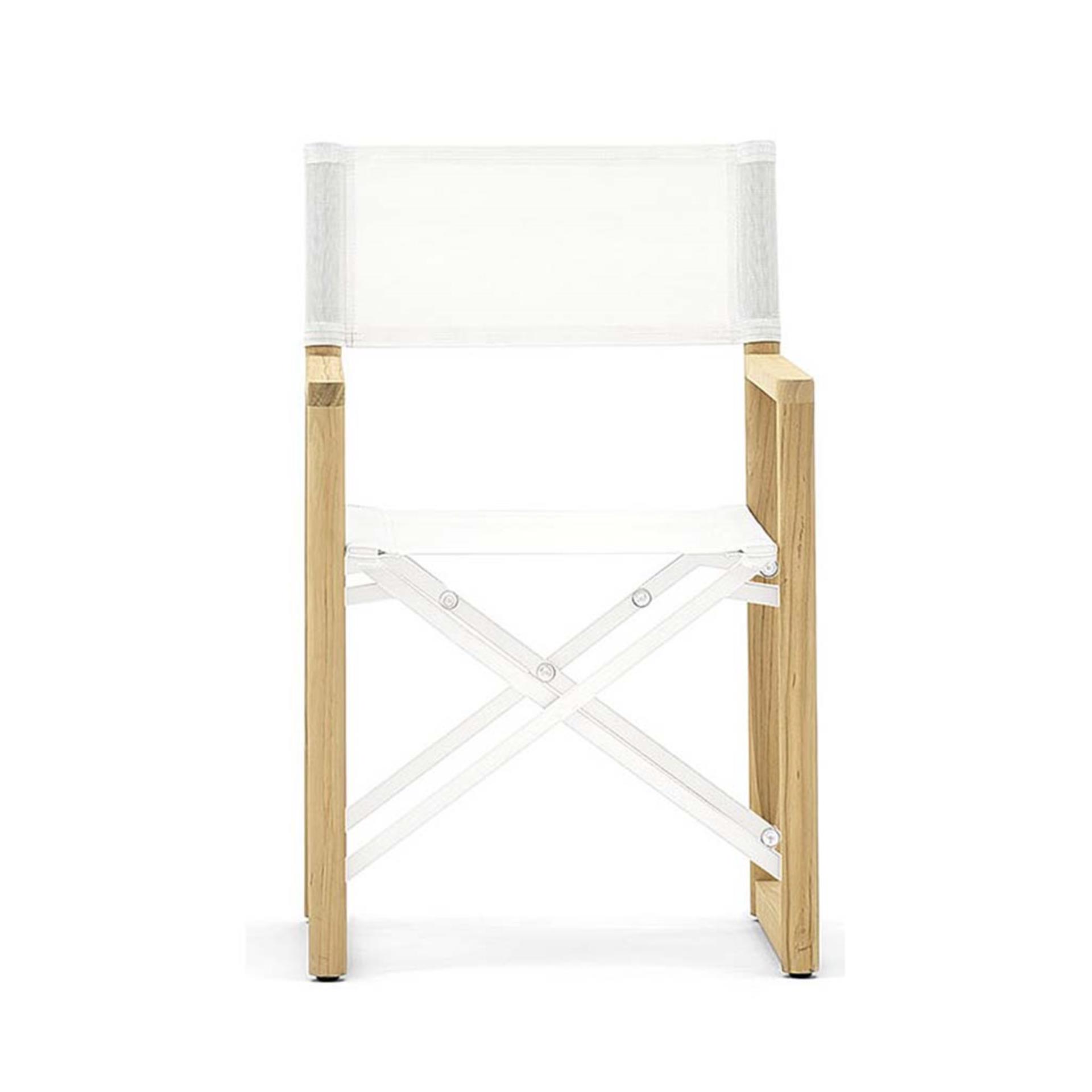 ARC Marine Regiestuhl Victor Teak / Weiss Batyline