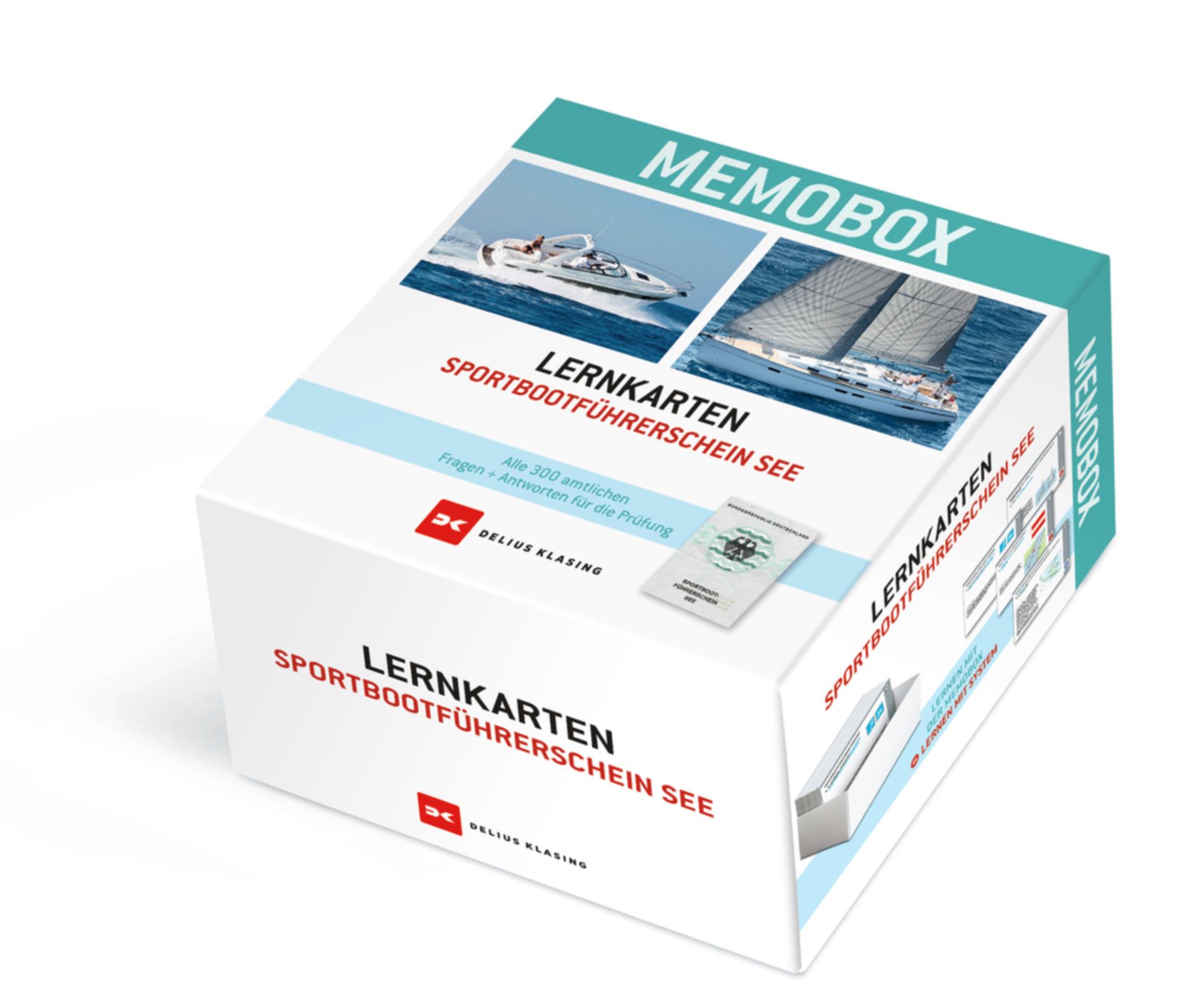 Lernkarten-Memobox Sportbootführerschein See 