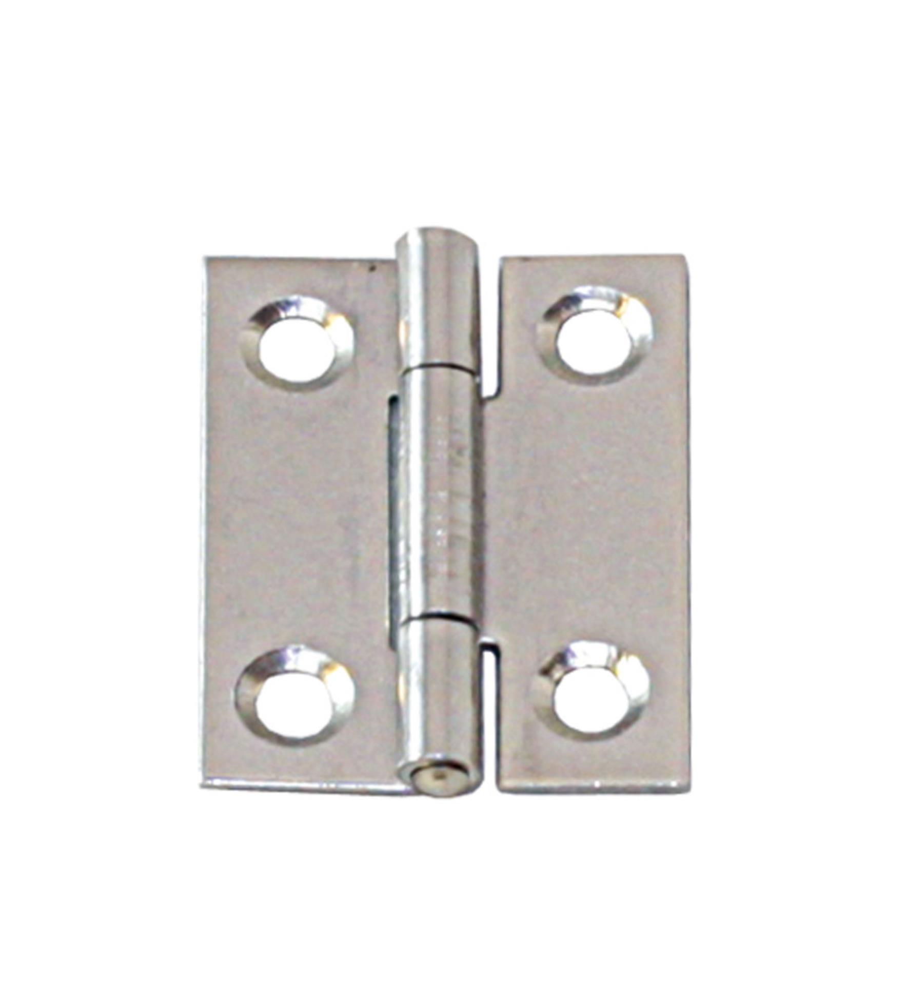 Lindemann Schanier Schmal matt 50 x 31 x 1,1 mm (Bohrung 6 mmØ)