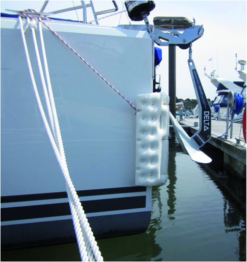 Yachticon Fender Flex, blau (320 x 720 mm)