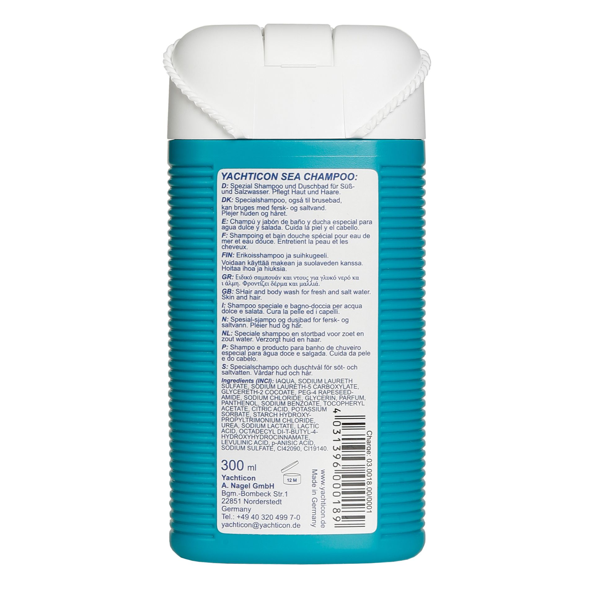 Yachticon Sea Shampoo, 300 ml