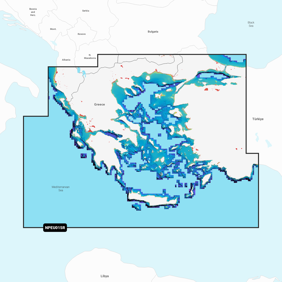 NAVIONICS PLATINUM+ Ägäis und Marmarameer