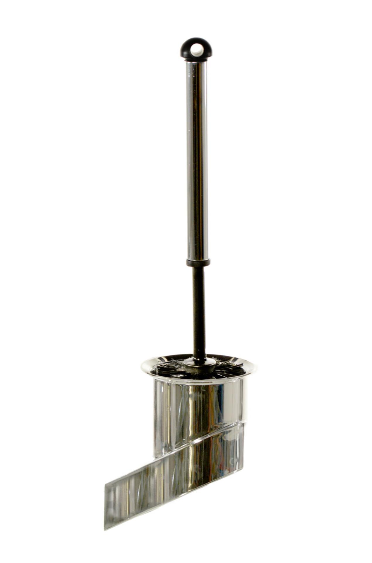 Yachticon WC Bürste mit Halter, chrom