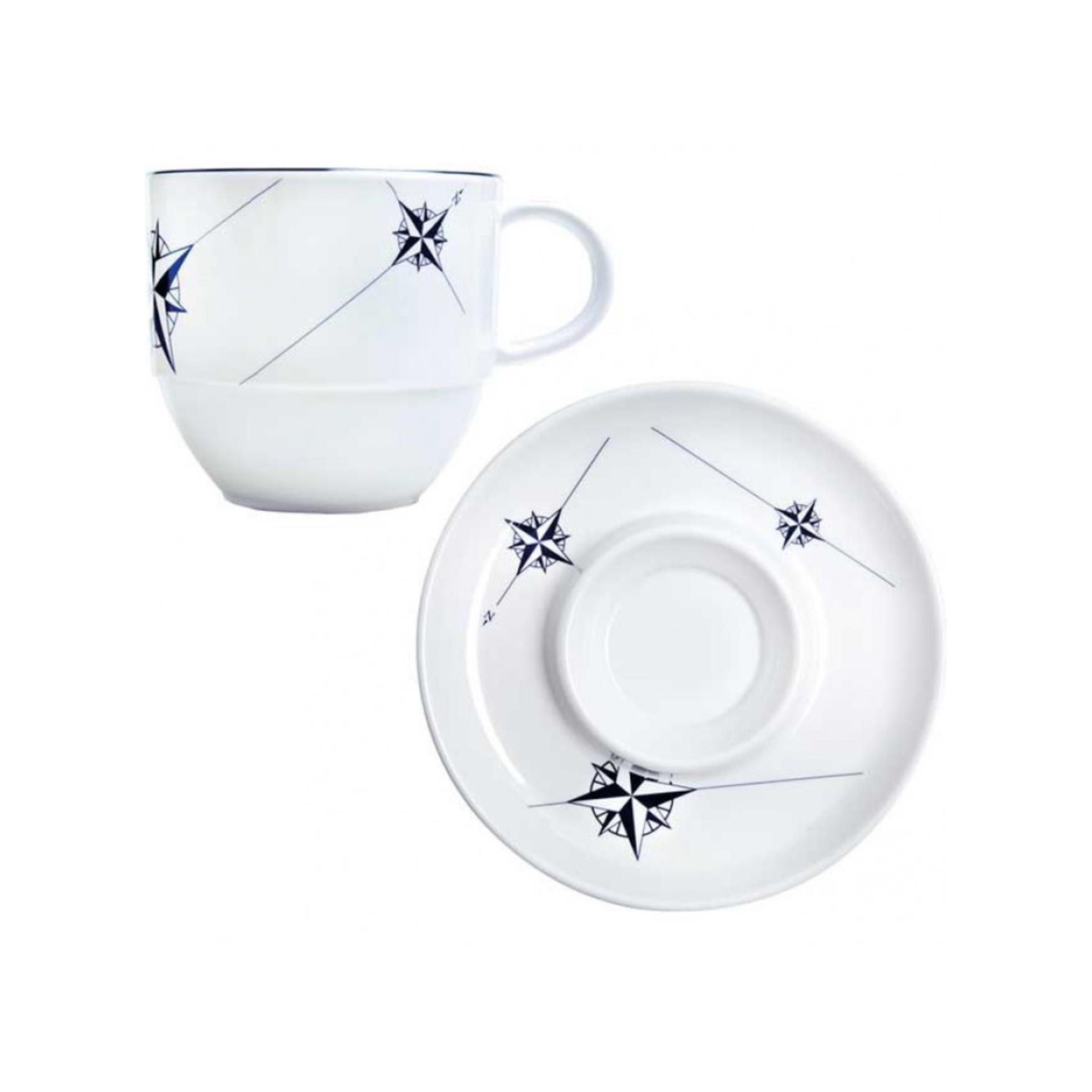 Marine Buisness Marine Business Nordwind Antirutsch Tasse/ Untertasse 3er Set