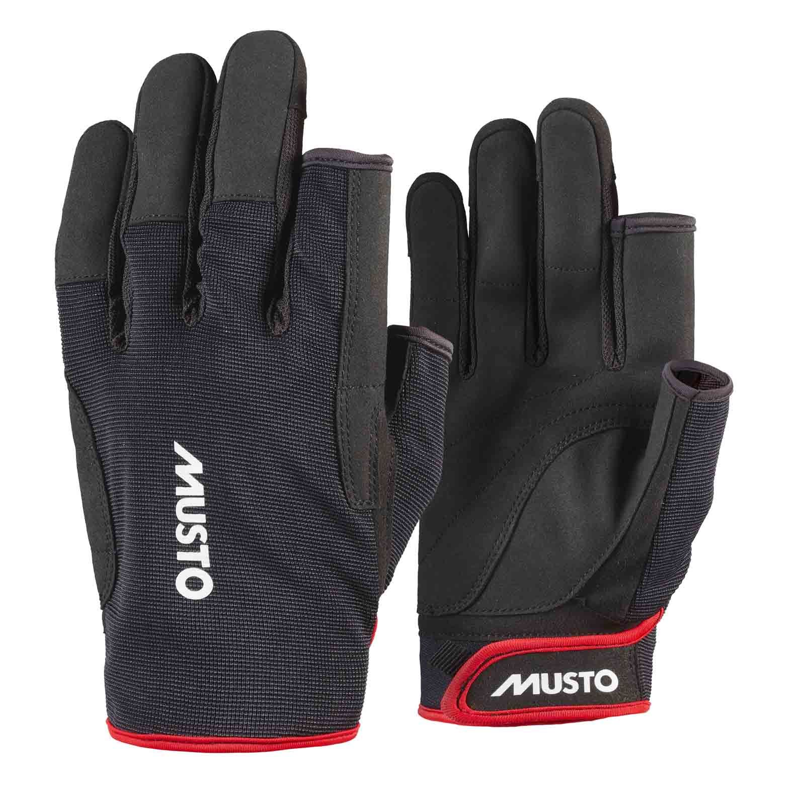 Musto Essential Handschuh lang, schwarz (L)