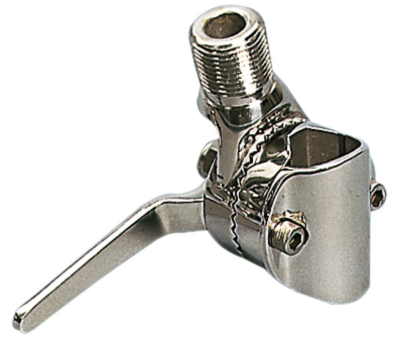 Glomex Antennenhalterung für die Reling mit Kipphebel