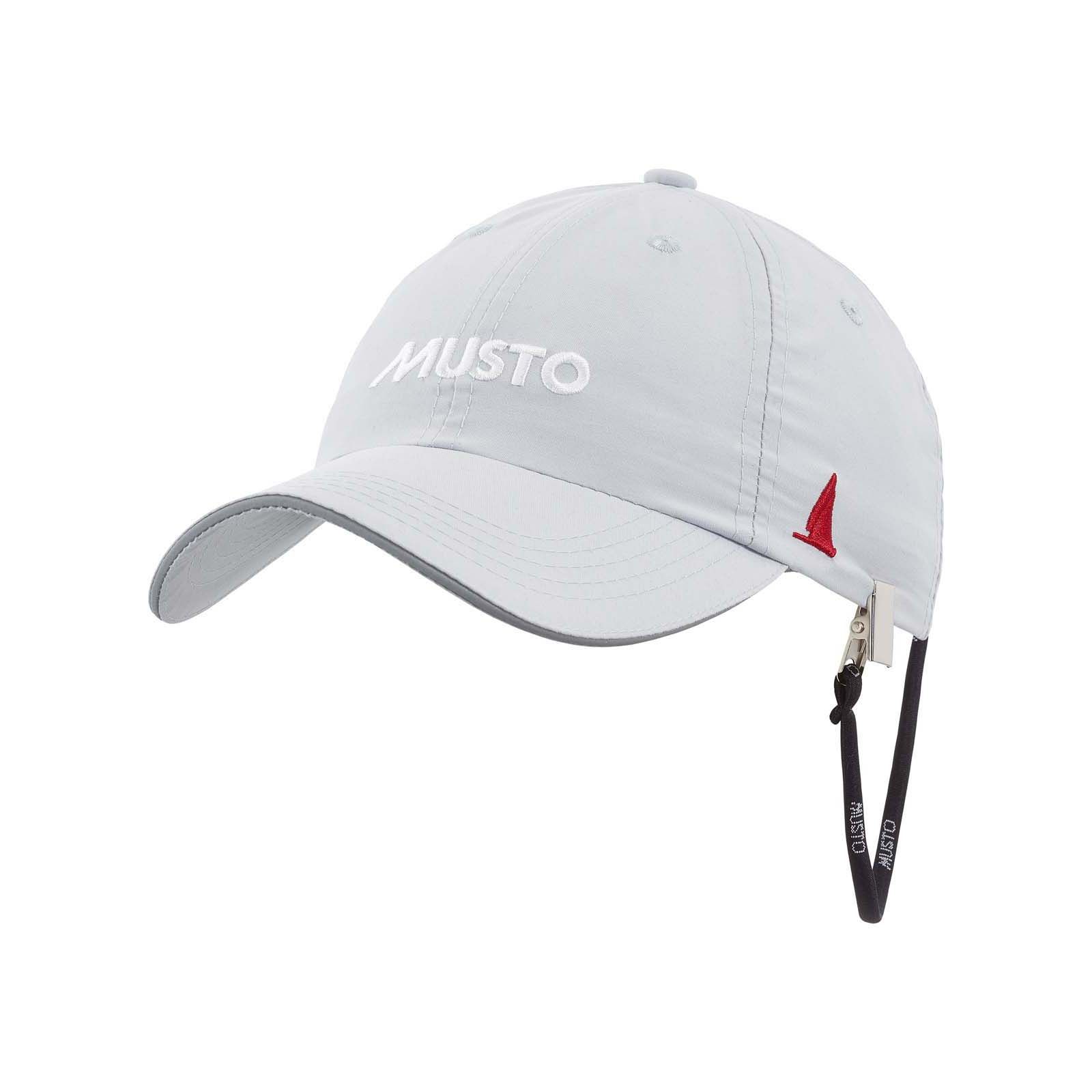 Musto Essential Fast Dry Crew Cap, platinum / grau