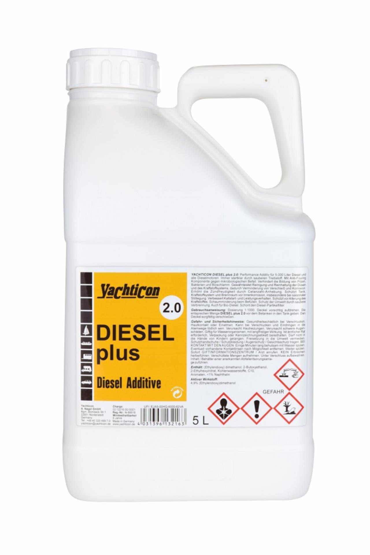 Yachticon Diesel Plus 2.0, 5000 ml Yachticon Diesel Plus 2.0, 5000 ml