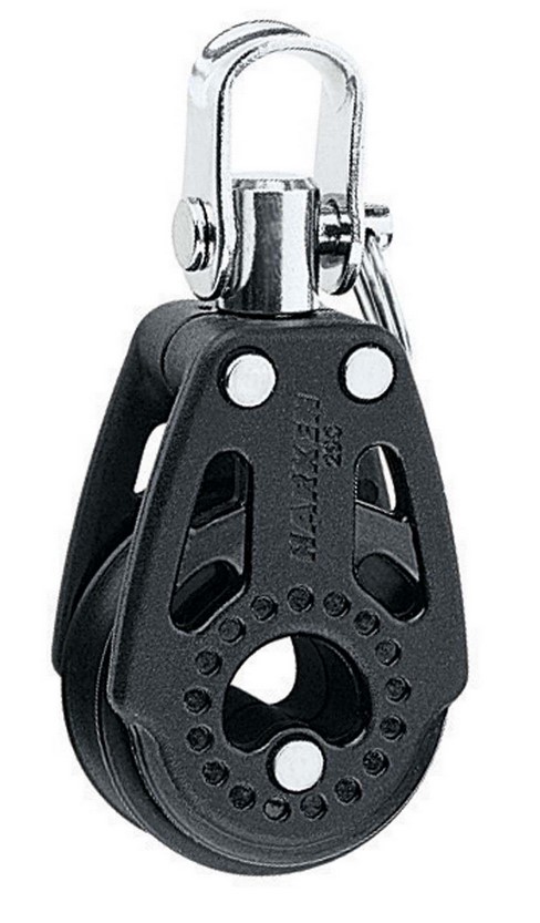 Harken Block 0340 1-scheibig mit Schäkel/ Wirbel