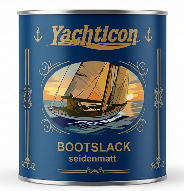 Yachticon Bootslack 750ml Klarlack seidenmatt