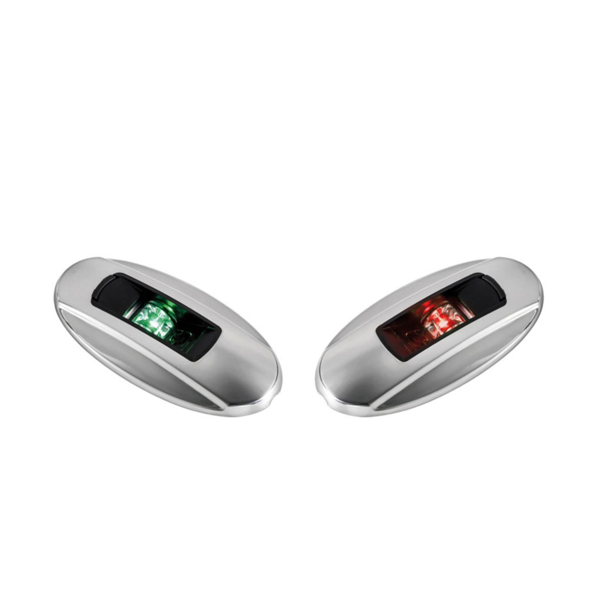 Osculati LED Navigationslaterne NEMO  Einbaumontage Set Backbord/Steuerbord
