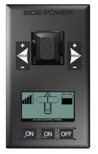Sleipner Joystick Panel PRO, Single Bedienteil mit Display für Proportionalsteu