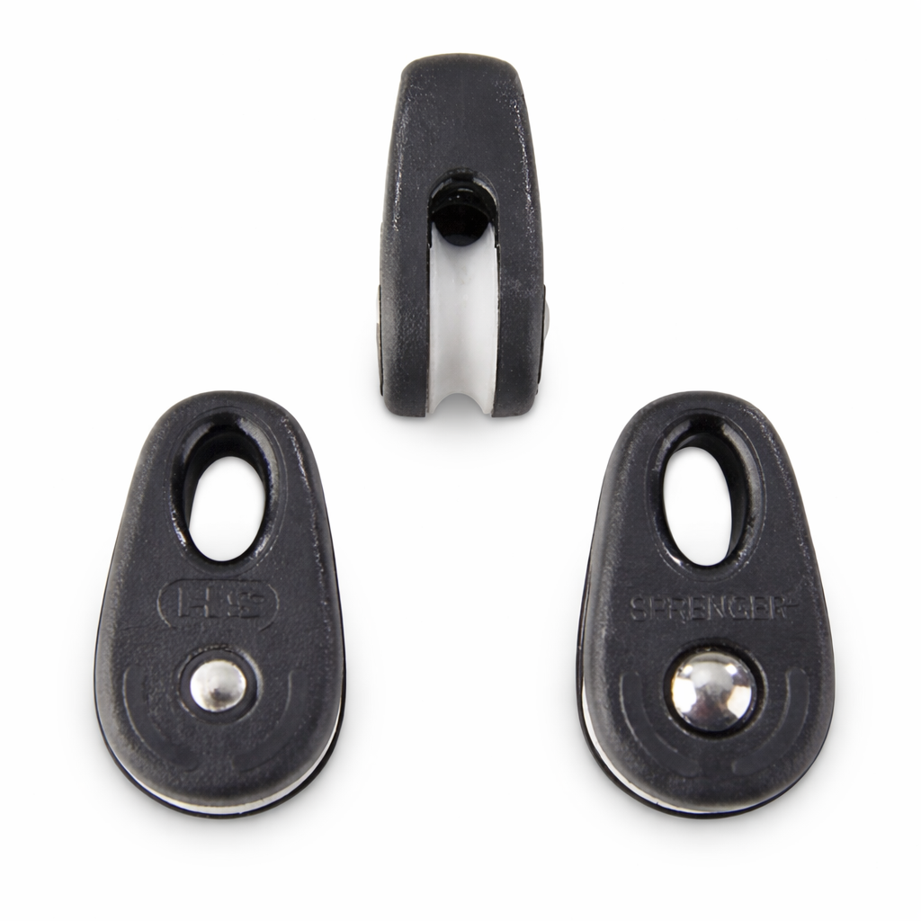 Sprenger Kite-Block Gleitlager 4 mm - 1 Rolle, 2er Set