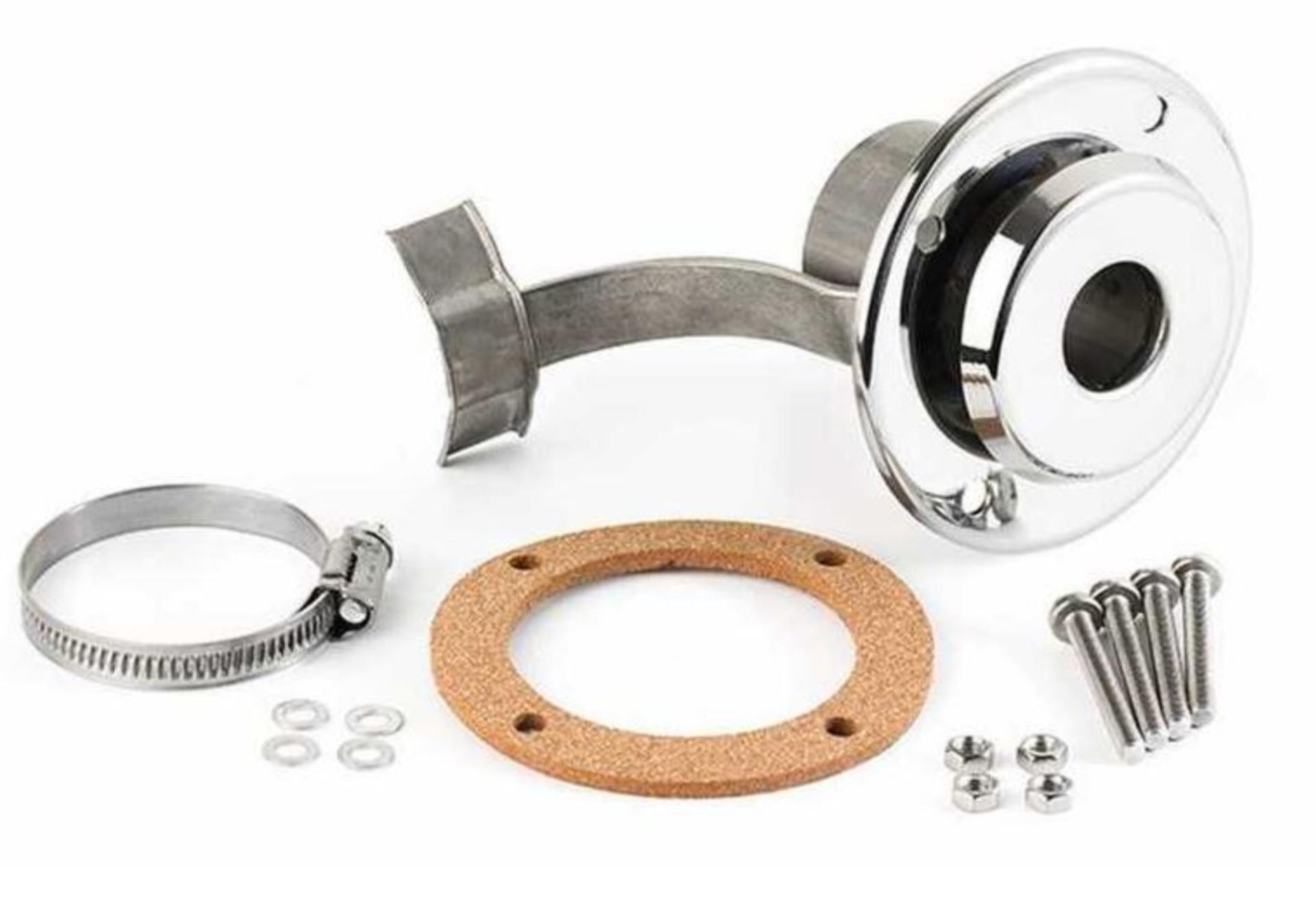 Wallas Abgasstutzen, seitlicher Austritt (2467)