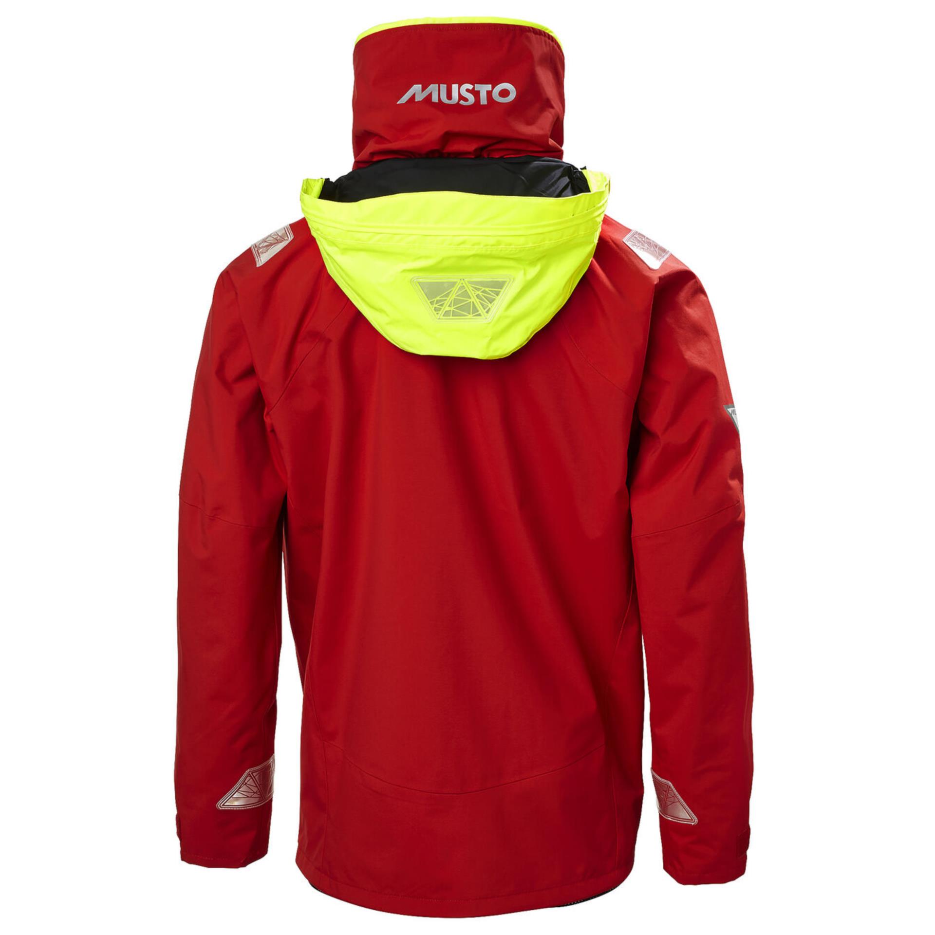 MUSTO BR2 OFFSHORE JACKE HERREN ROT