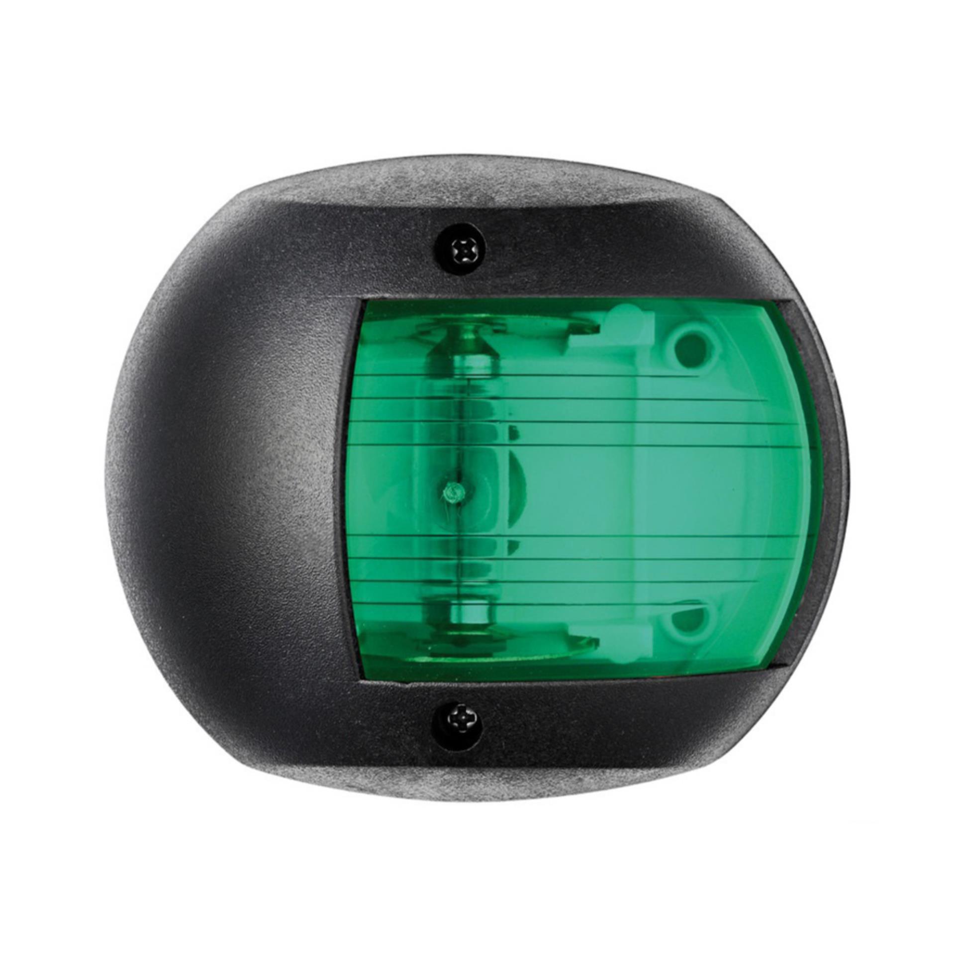 Osculati LED Navigationslicht Classic 12 schwarz, Steuerbord, grün