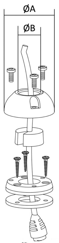 Scanstrut DS6-P Rund