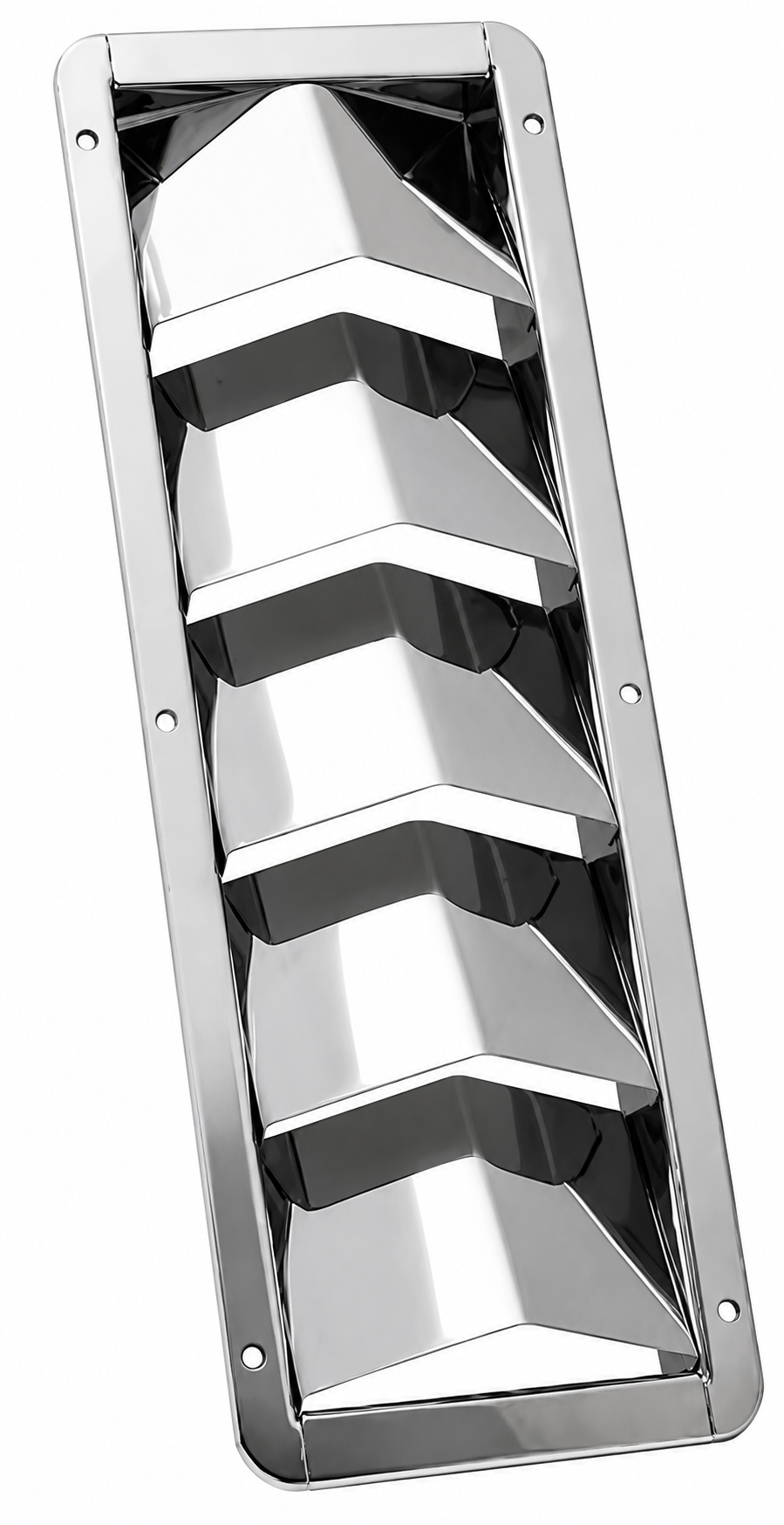 Osculati Edelstahl Lüftungsgitter, 325 x 110 mm