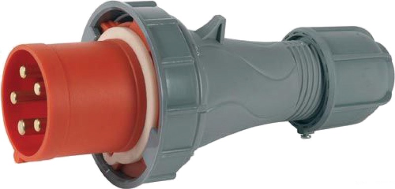 Mennekes CEE Stecker 3-Pol 63 A, IP67 