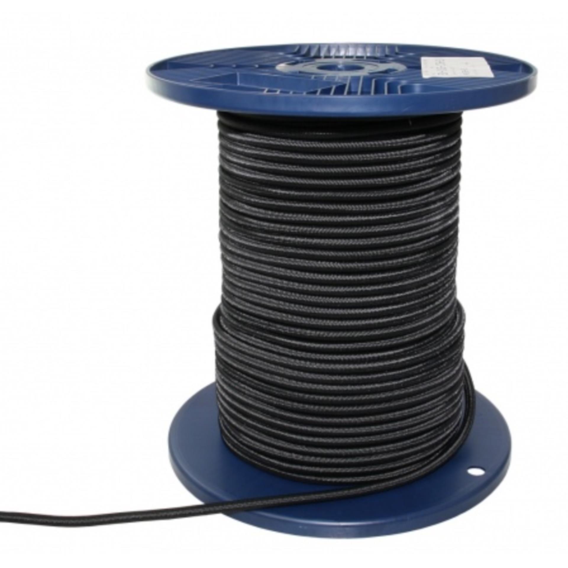 Liros Gummileine schwarz, 6 mmØ 