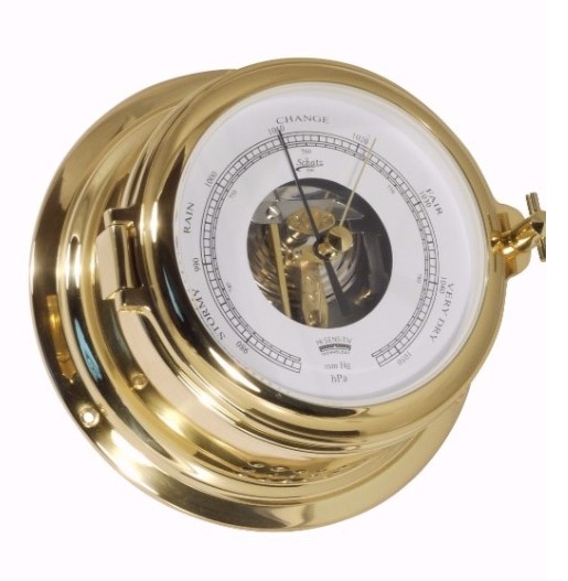 Schatz / Delite Schatz Midi 155 Barometer Messing Hi-Sensitiv