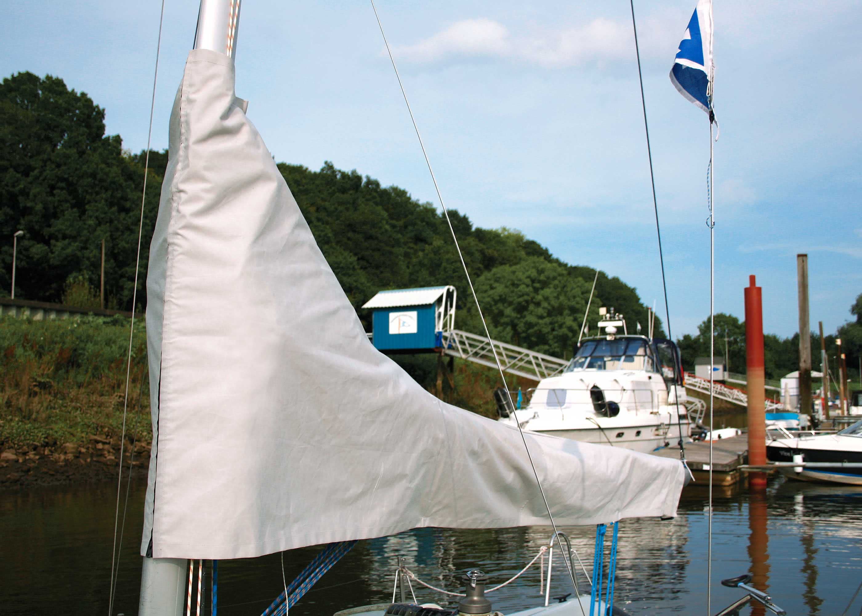 Oleu Watersports Oleu Baumpersenning grau, 3,55 Meter