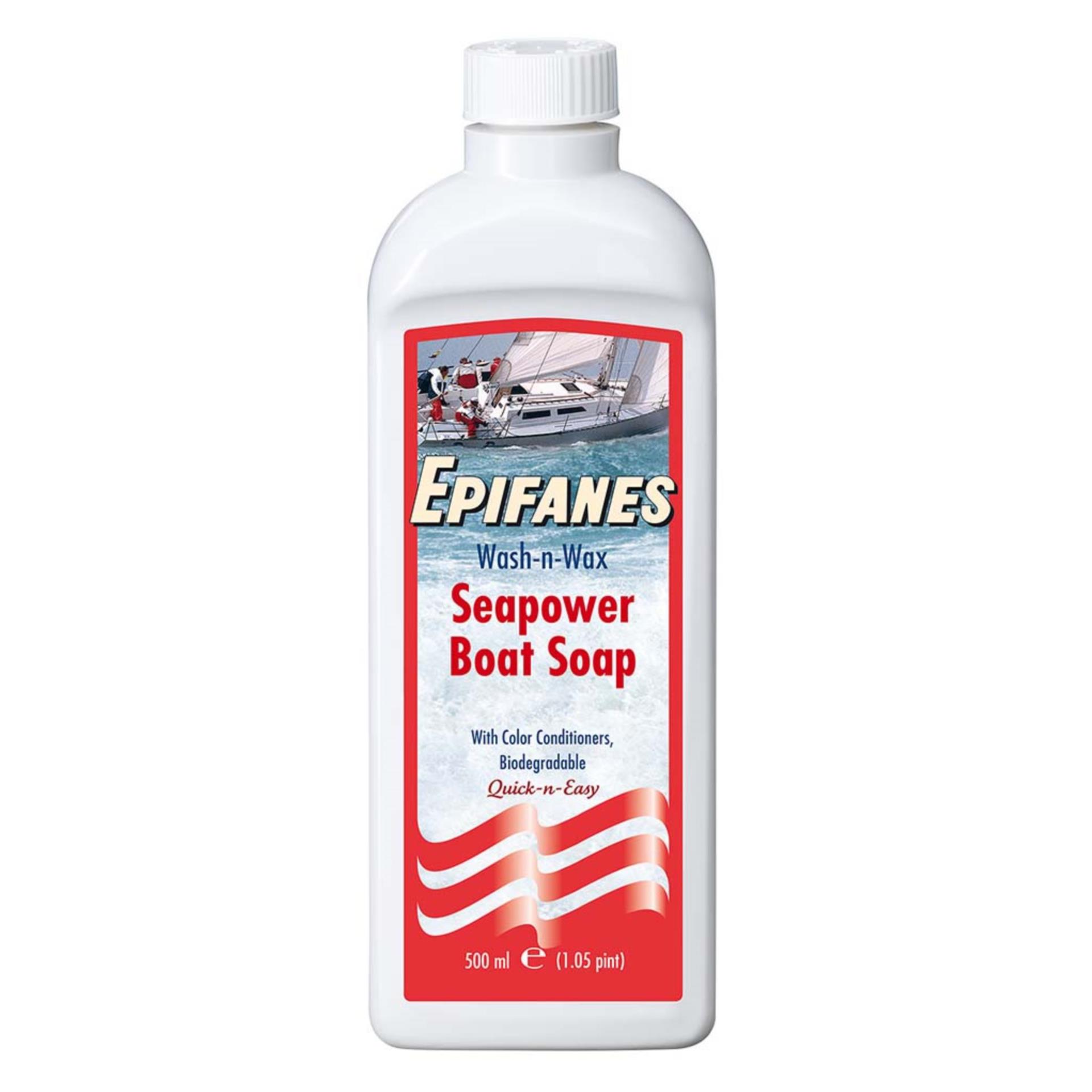 Epifanes Seapower Wash n Wax Boat Soap, 500 ml
